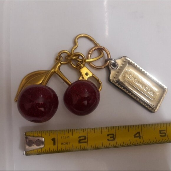 Cherry Bag Charm Keychain Bag Charm Set - Picture 6 of 13